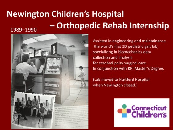 Newington Children's Hospital slide