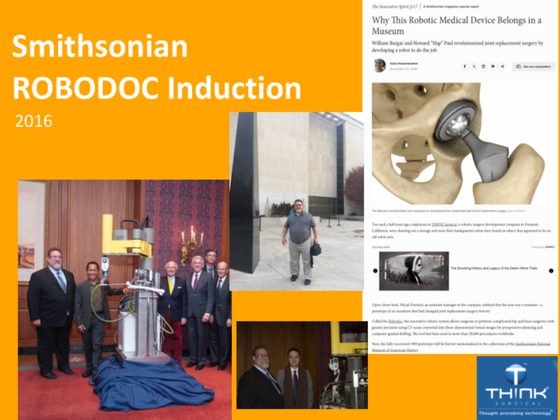 Smithsonian ROBODOC induction slide